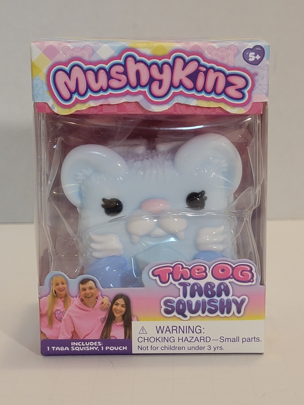 MushyKinz "The OG Taba Squishy"-(Misty) Series 1 🩵🩷💛